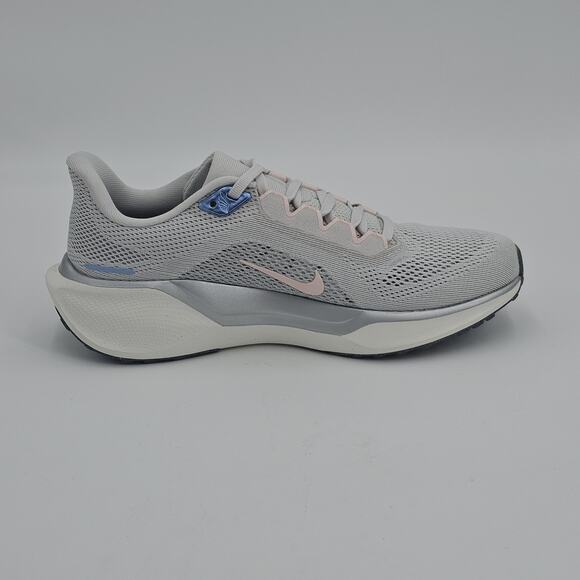 Nike Womens 8 Air Zoom Pegasus 41 running shoe Photon Pewter Pink - Picture 9 of 13